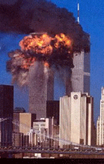 Plane Hits World Trade Center on 9/11